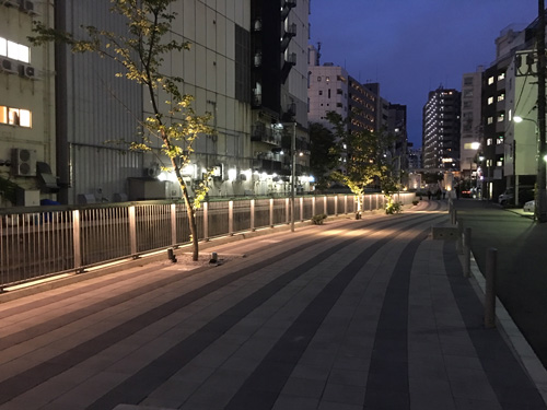 「渋谷リバーストリート」※夜間