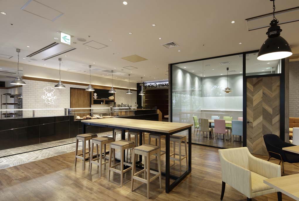 店内客席、個室部分