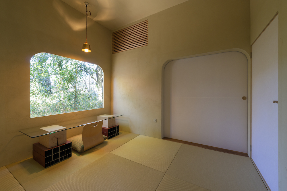 茶室をイメージした和室です。