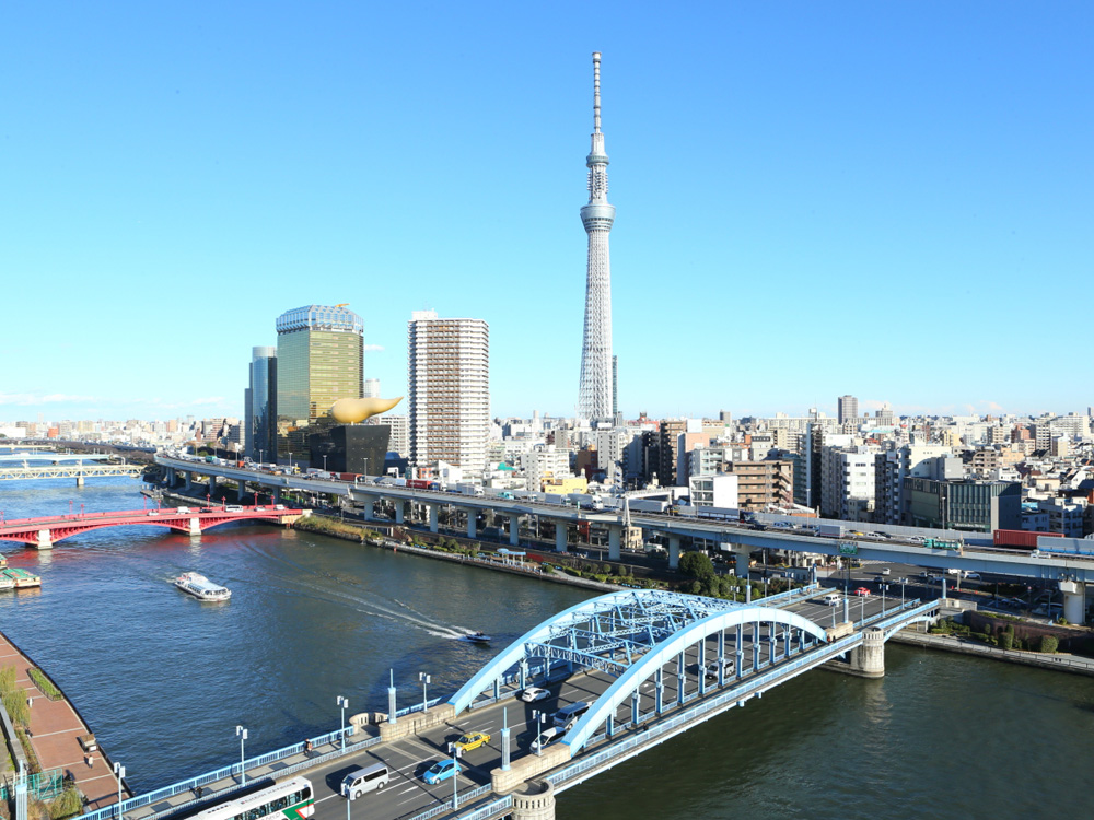 屋上展望テラスからの絶景（昼）