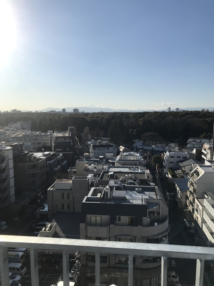 屋上からの景色です。