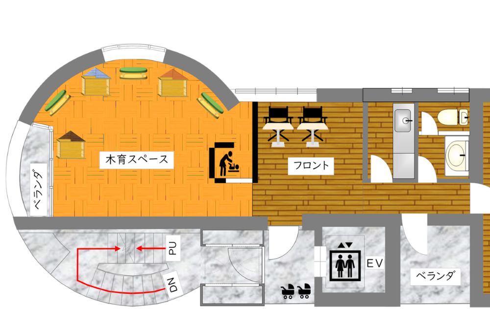 施設間取り図