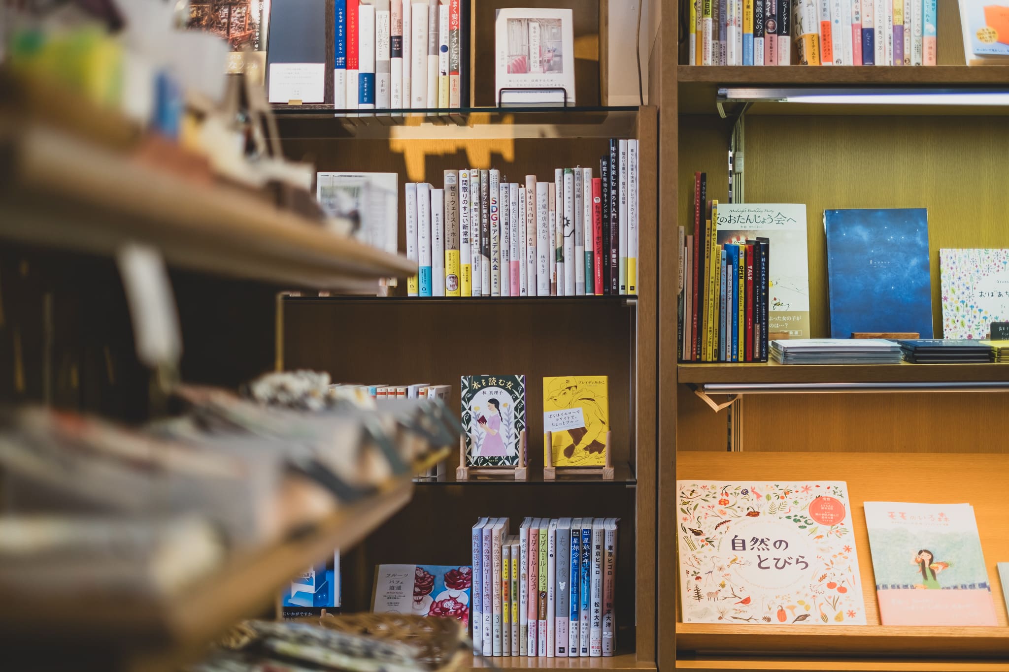 店内書棚