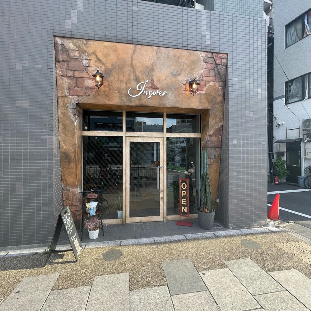 オシャレな外観