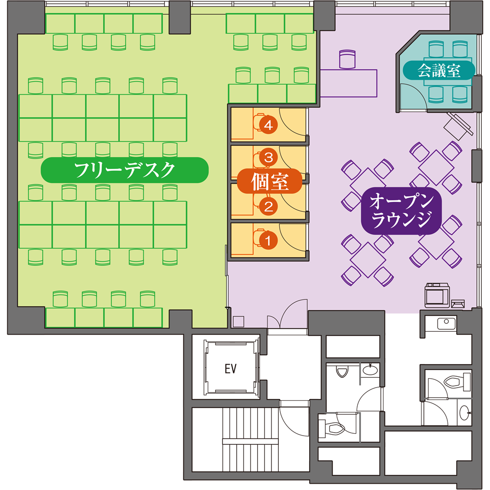 フロアマップ