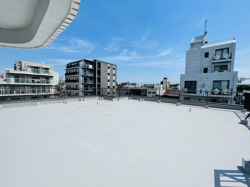 屋上 南方向バック