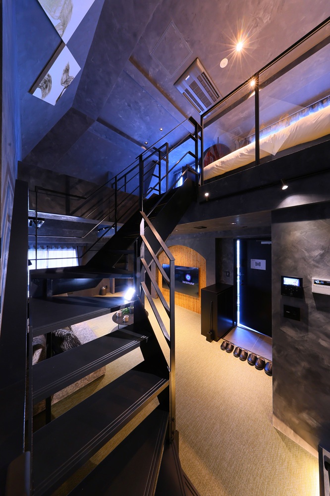 4~5Fのメゾネットタイプのお部屋となります。