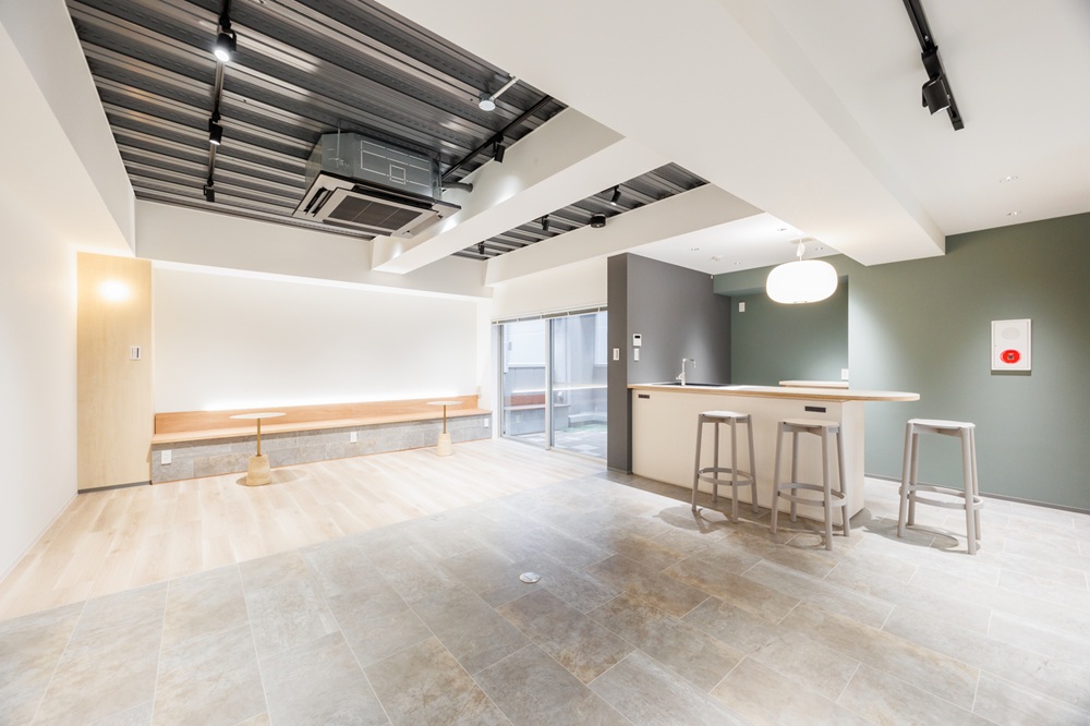 6階：多目的スペース（一人暮らしのマンションとして建て込み可能）