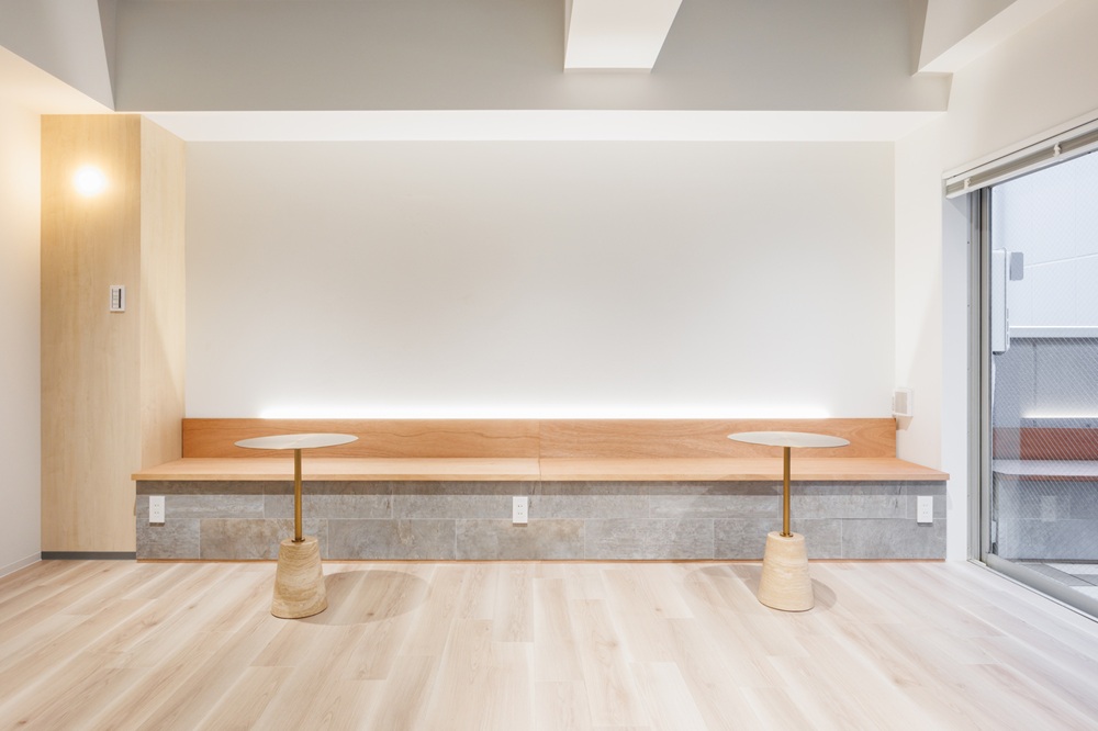 6階：多目的スペース（インタビュー撮影もお勧め）