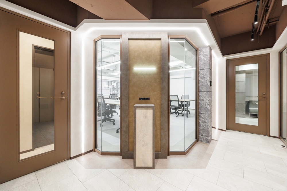 2階3階：エントランス周り