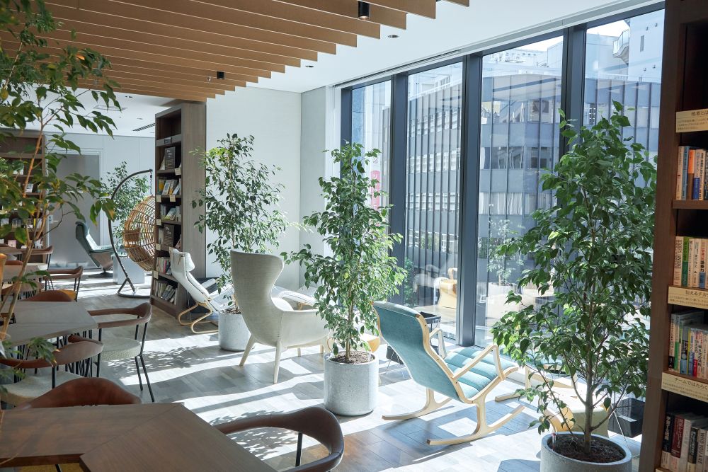 店内の「リラックスエリア②」です