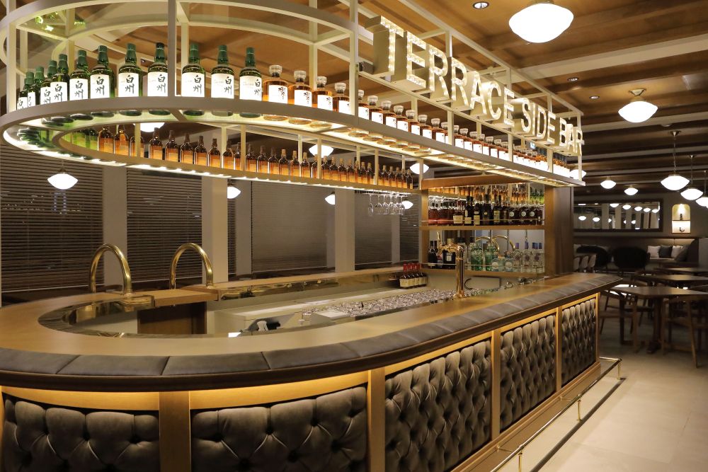 レストランバーカウンター