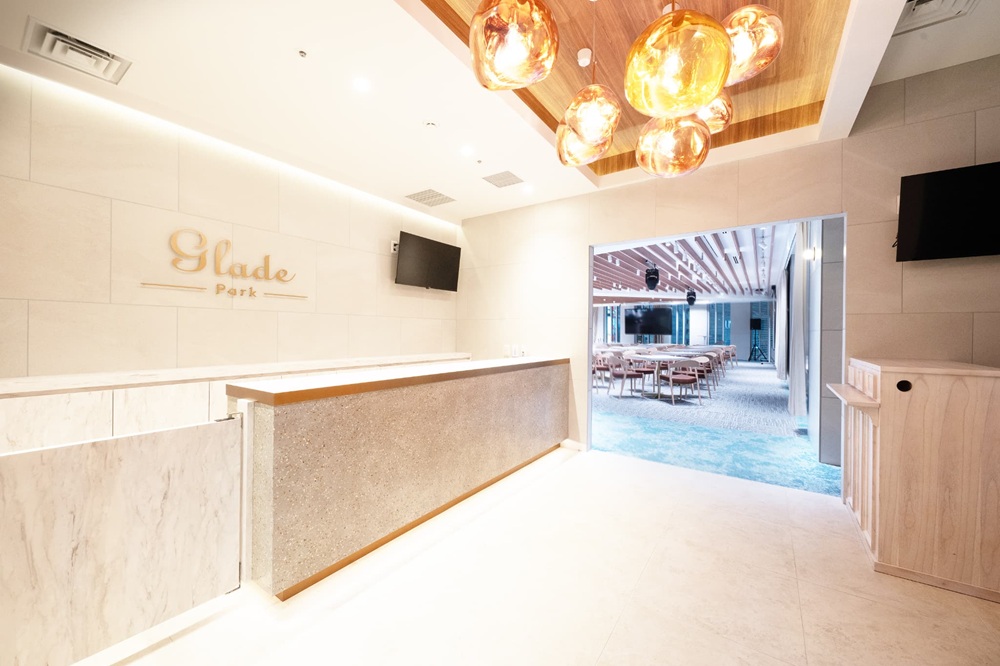 【受付スペース】